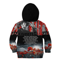 ANZAC DAY Heroes Of The Gallipoli Kid Hoodie LT9 - Polynesian Pride