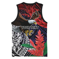 American Samoa Bald Eagle Personalized Basketball Jersey Samoa Muamua Le Atua - Polynesian Pride