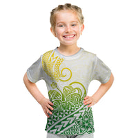 Polynesian Kid T Shirt Tribal Tattoo Gradient 01 Screen Color LT9 Gradient - Polynesian Pride