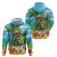 Always 5 O'clock Hoodie Hawaiian Tropical Parrot - Polynesian Pride