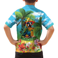Always 5 O'clock Kid Hawaiian Shirt Hawaiian Tropical Parrot - Polynesian Pride