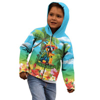 Always 5 O'clock Kid Hoodie Hawaiian Tropical Parrot - Polynesian Pride