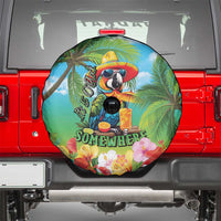 Always 5 O'clock Spare Tire Cover Hawaiian Tropical Parrot - Polynesian Pride