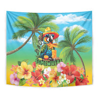 Always 5 O'clock Tapestry Hawaiian Tropical Parrot - Polynesian Pride