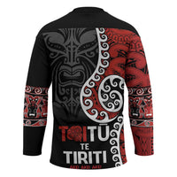 Honour The Treaty New Zealand Hockey Jersey Toitu Te Tiriti Ake Ake Ake LT9 - Polynesian Pride
