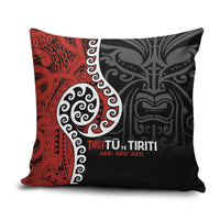 Honour The Treaty New Zealand Pillow Cover Toitu Te Tiriti Ake Ake Ake - Polynesian Pride