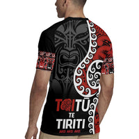 Honour The Treaty New Zealand Rugby Jersey Toitu Te Tiriti Ake!Ake!Ake!