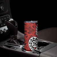 Honour The Treaty New Zealand Skinny Tumbler Toitu Te Tiriti Ake!Ake!Ake! LT9 - Polynesian Pride