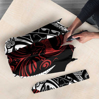 Honour The Treaty New Zealand Personalised Umbrella Toitu Te Tiriti Indigenous Maori Face - Polynesian Pride