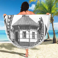 Samoa Mau Movement House Personalised Beach Blanket Fa'a Samoa The Samoan Way