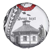 Samoa Mau Movement House Personalised Spare Tire Cover Fa'a Samoa The Samoan Way