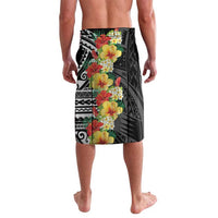 Samoa Tribal Hibiscus Flowers Lavalava