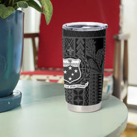 Samoa Tribal Hibiscus Flowers Tumbler Cup