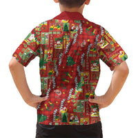 Mele Kalikimaka Pakalana Pikake Lei Family Matching Mermaid Dress and Hawaiian Shirt Hawaiian Rodeo Paniolo Omaomao Palaka LT9 - Polynesian Pride