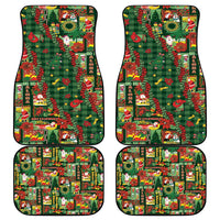 Mele Kalikimaka Pakalana Pikake Lei Car Mats Hawaiian Rodeo Paniolo Ulaula Palaka - Polynesian Pride