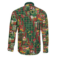 Mele Kalikimaka Pakalana Pikake Lei Family Matching Puletasi and Hawaiian Shirt Hawaiian Rodeo Paniolo Ulaula Palaka LT9 - Polynesian Pride