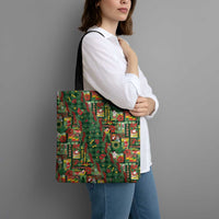 Mele Kalikimaka Pakalana Pikake Lei Tote Bag Hawaiian Rodeo Paniolo Ulaula Palaka - Polynesian Pride