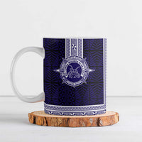 Tonga Queen Salote College 100 years Ceramic Mug QSC 1926-2026 Tongan Pattern