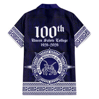 Tonga Queen Salote College 100 years Family Matching Mermaid Dress and Hawaiian Shirt QSC 1926-2026 Tongan Pattern LT9 - Polynesian Pride