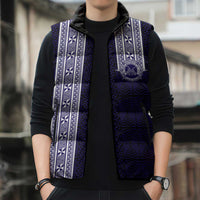 Tonga Queen Salote College 100 years Sleeveless Puffer Jacket QSC 1926-2026 Tongan Pattern