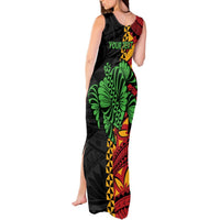 Personalised Tonga Emancipation Day Tank Maxi Dress Puleanga Fakatui O Since 1970 LT9 - Polynesian Pride
