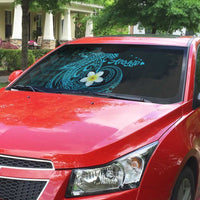 Aloha Hammerhead Shark Auto Sun Shade Calypso Hawaiian Kakau Tribal Tattoo - Polynesian Pride