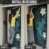 Aloha Hammerhead Shark Door Cover Calypso Hawaiian Kakau Tribal Tattoo - Polynesian Pride