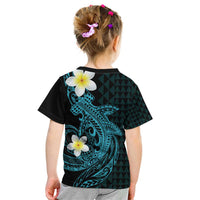 Aloha Hammerhead Shark Kid T Shirt Calypso Hawaiian Kakau Tribal Tattoo