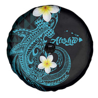 Aloha Hammerhead Shark Spare Tire Cover Calypso Hawaiian Kakau Tribal Tattoo