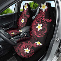 Aloha Hammerhead Shark Car Seat Cover Feverish Pink Hawaiian Kakau Tribal Tattoo