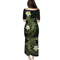 Aloha Hammerhead Shark Puletasi Lime Rickey Hawaiian Kakau Tribal Tattoo