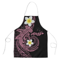Aloha Hammerhead Shark Apron Vivacious Pink Hawaiian Kakau Tribal Tattoo - Polynesian Pride