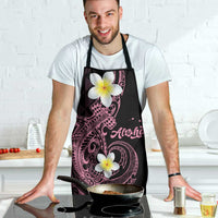 Aloha Hammerhead Shark Apron Vivacious Pink Hawaiian Kakau Tribal Tattoo - Polynesian Pride