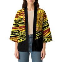 Personalised Tonga Ha apai High School Kimono Ngatu Fonulei Pattern - Polynesian Pride