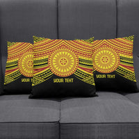 Personalised Tonga Ha apai High School Pillow Cover Ngatu Fonulei Pattern - Polynesian Pride