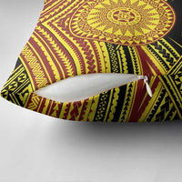 Personalised Tonga Ha apai High School Pillow Cover Ngatu Fonulei Pattern - Polynesian Pride