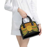Personalised Tonga Ha apai High School Shoulder Handbag Ngatu Fonulei Pattern