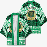 Personalised Tonga Saineha High School Kimono Polynesian Ngatu Tribal - Polynesian Pride