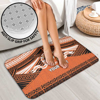 Personalised Tonga Tailulu College Bathroom Set Polynesian Ngatu Tribal - Polynesian Pride