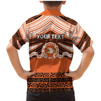 Personalised Tonga Tailulu College Family Matching Mermaid Dress and Hawaiian Shirt Polynesian Ngatu Tribal LT9 - Polynesian Pride