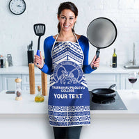 Personalised Tonga Taufa'ahau Pilolevu College Apron Polynesian Ngatu Tribal - Polynesian Pride