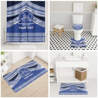 Personalised Tonga Taufa'ahau Pilolevu College Bathroom Set Polynesian Ngatu Tribal - Polynesian Pride