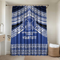 Personalised Tonga Taufa'ahau Pilolevu College Bathroom Set Polynesian Ngatu Tribal - Polynesian Pride