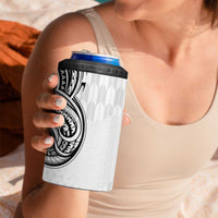 Hawaii and Japanese Culture Personalised 4 in 1 Can Cooler Tumbler With Polynesian Tribal Tattoo Style