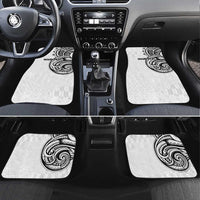 Hawaii and Japanese Culture Personalised Car Mats With Polynesian Tribal Tattoo Style