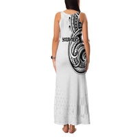 Hawaii and Japanese Culture Personalised Family Matching Tank Maxi Dress and Hawaiian Shirt With Polynesian Tribal Tattoo Style