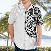 Hawaii and Japanese Culture Personalised Hawaiian Shirt With Polynesian Tribal Tattoo Style