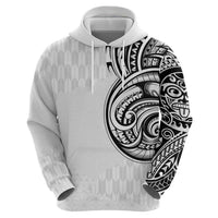 Hawaii and Japanese Culture Personalised Hoodie With Polynesian Tribal Tattoo Style