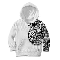Hawaii and Japanese Culture Personalised Kid Hoodie With Polynesian Tribal Tattoo Style