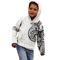 Hawaii and Japanese Culture Personalised Kid Hoodie With Polynesian Tribal Tattoo Style